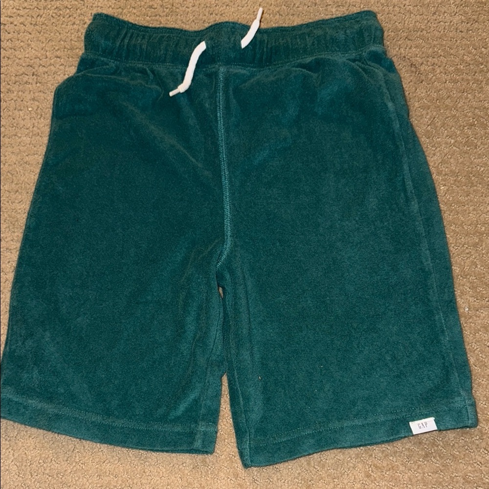 GAP Kids Green Terry Shorts